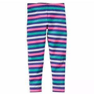 CARTER’S Girls Striped Leggings NWT
